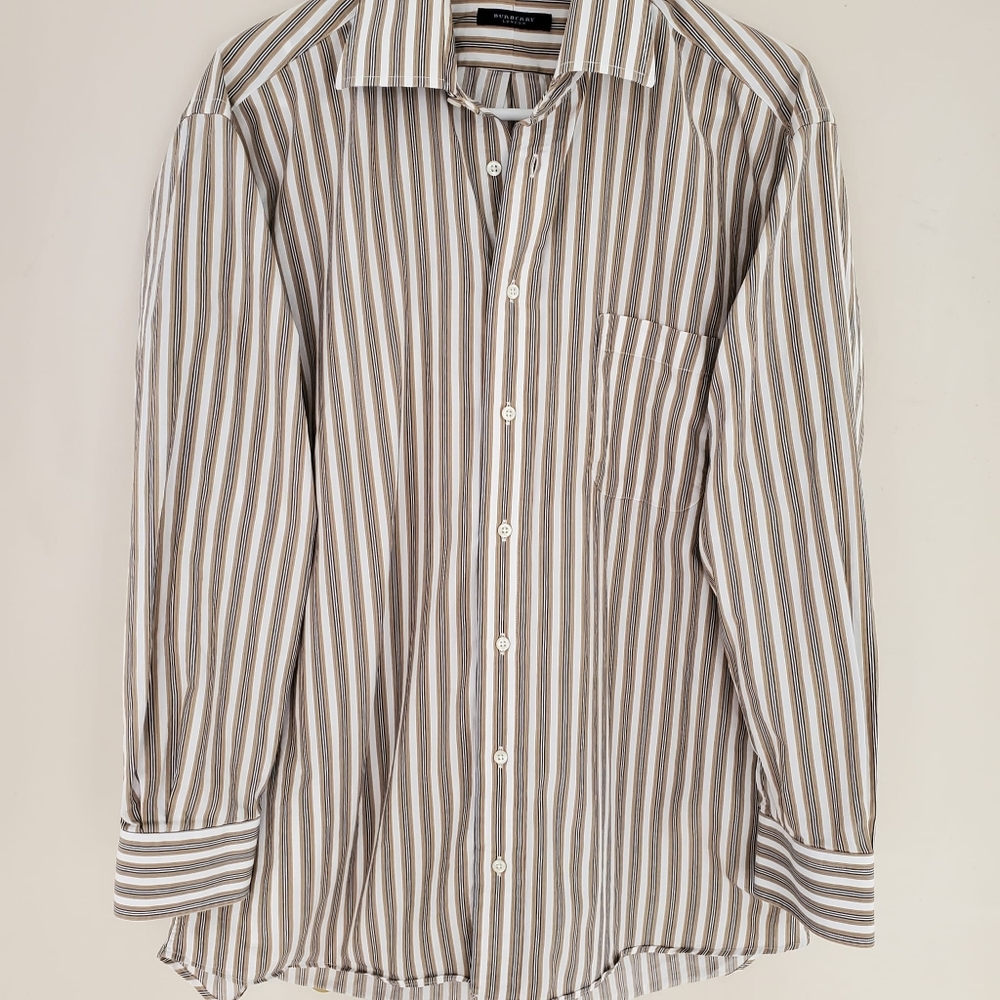 Burberry Men's Cotton Button Down Shirt